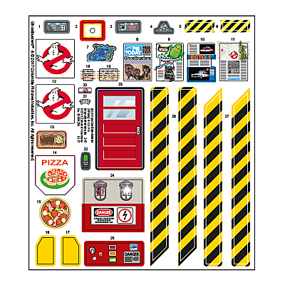 30804254_sparepart/Etikett 9219 "Ghostbusters Feuerwache"